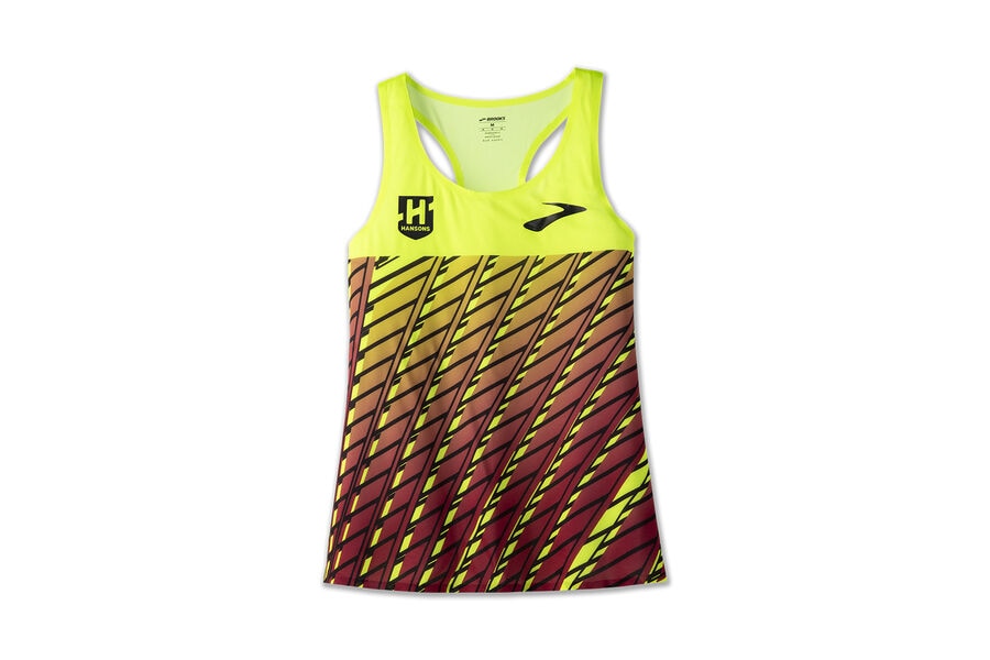 Womens Brooks Elite Singlet Tops Hansons Speed | 712480-ZTA